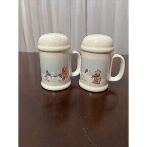 VTG 1989 House Of Lloyd Goose And Bear Salt And Pepper Shakers